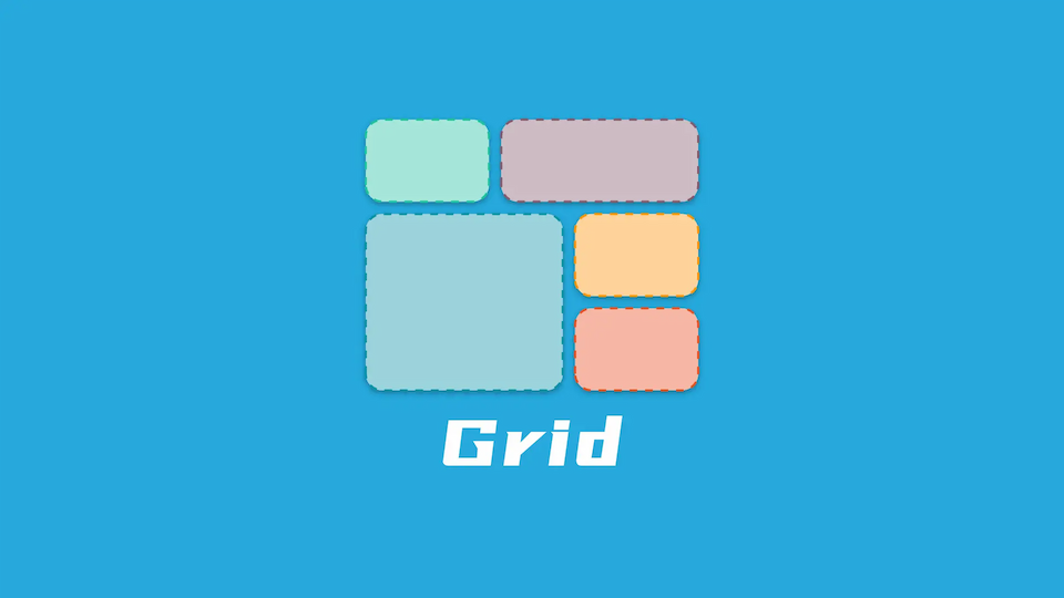grid布局实现自适应分栏组件
